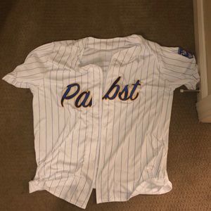 Pabst Blue Ribbon limited edition baseball jersey!